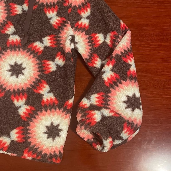 LOFT Fuzzy Fleece Hoodie NWT - Picture 2 of 6